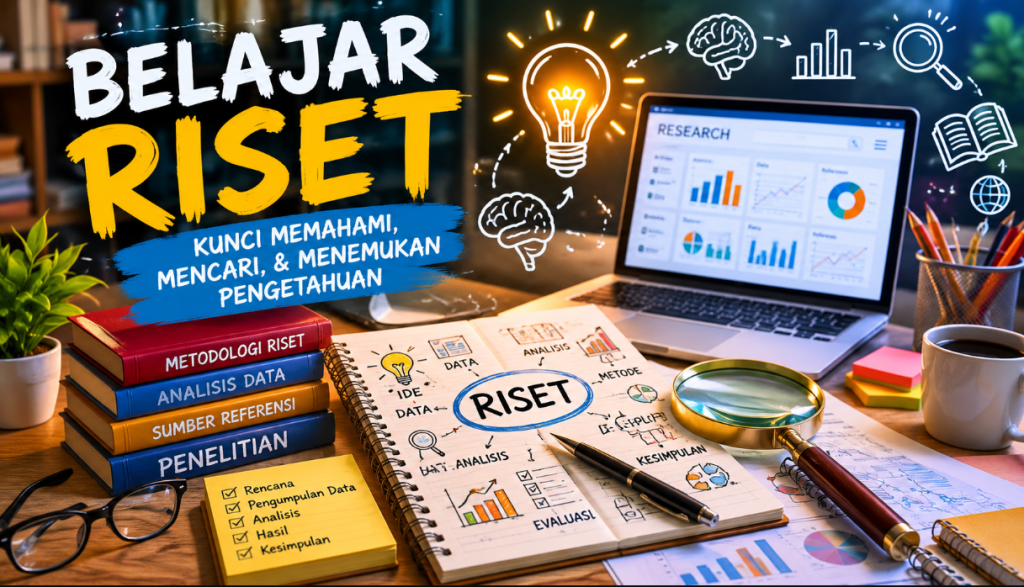 Apa itu Riset dan bagaimana cara mempelajarinya?
